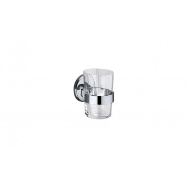 Inda Hotellerie Tumbler and Holder Chrome