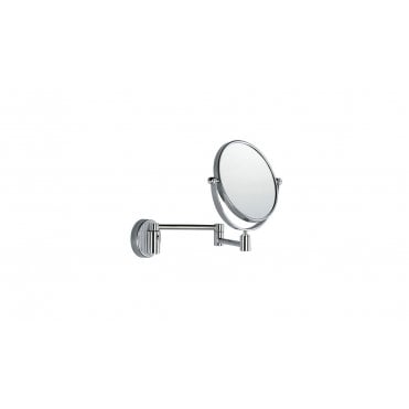 Inda Hotellerie Wall Mounted Magnifying Mirror 230mm x 350mm Chrome