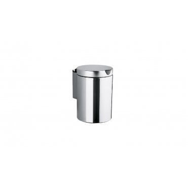Inda Hotellerie Wall Mounted Round Waste Bin 3L Stainless Steel