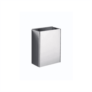 Inda Hotellerie Wall Mounted Waste Bin Stainless Steel