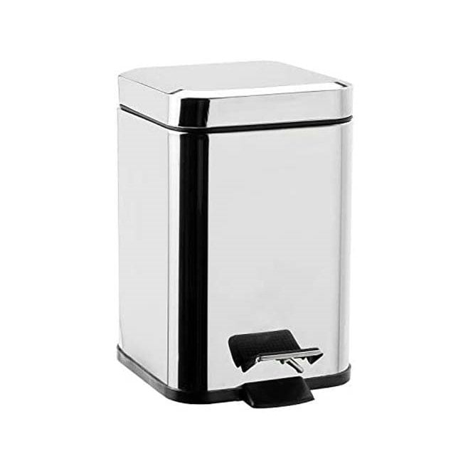 Inda  Hotellerie Waste Bin 3L Chrome