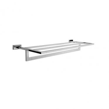 Inda Lea 660mm Double Towel Rack Chrome