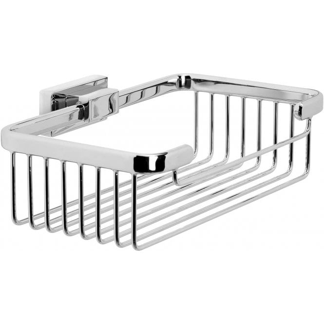 Inda  Lea Deep Soap Basket Chrome