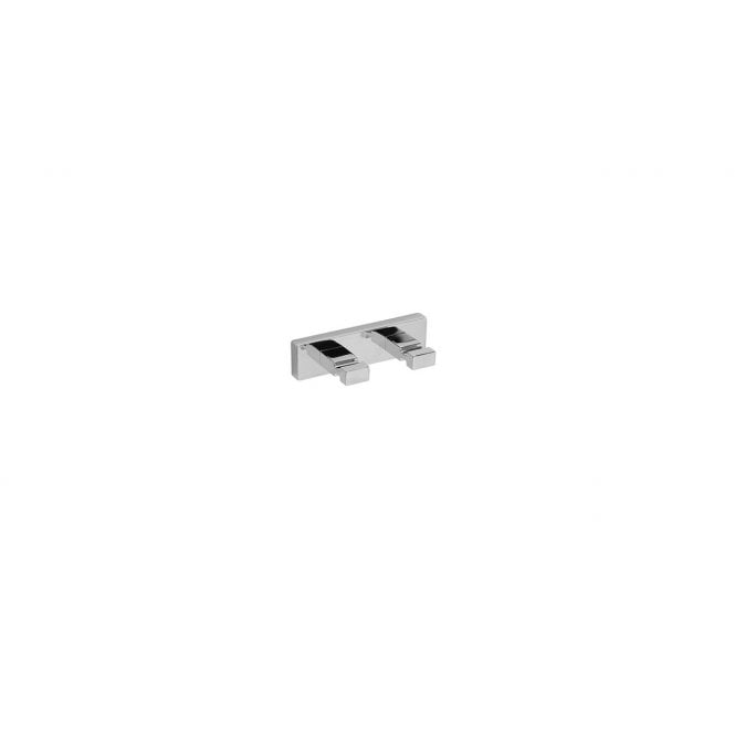 Inda  Lea Double Robe Hook Chrome