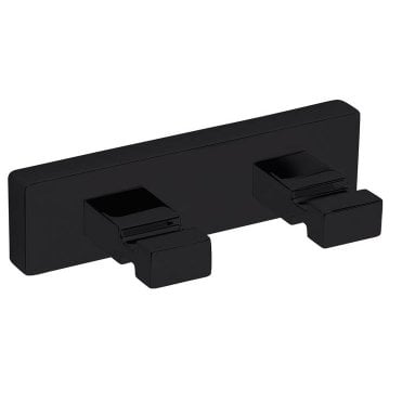 Inda Lea Double Robe Hook Matt Black