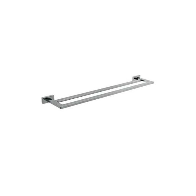 Inda  Lea Double Towel Rail Chrome
