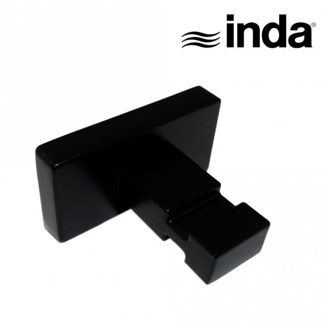 Inda  Lea Robe Hook Matt Black