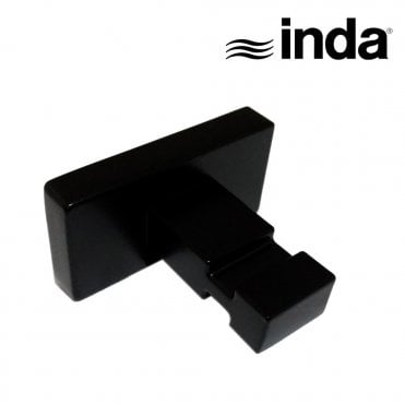 Inda Lea Robe Hook Matt Black