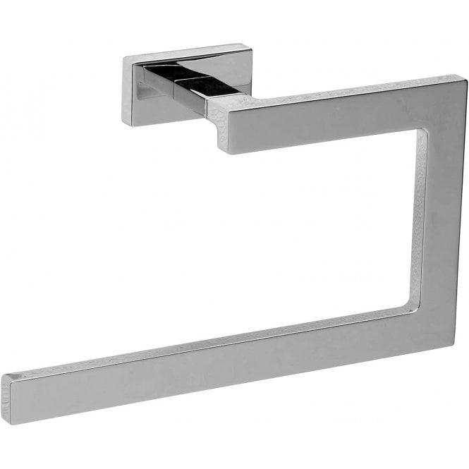 Inda  Lea Towel Ring Chrome