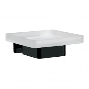 Inda Lea Wall Mounted Soap Dish Matt Black