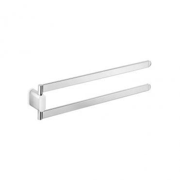 Inda Mito Double Swing Towel Rail Chrome