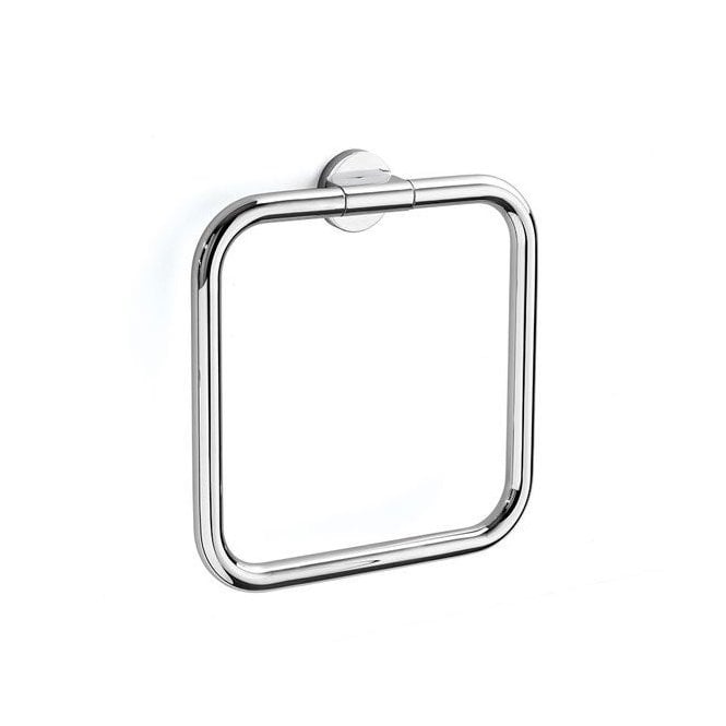 Inda  One Towel Ring Chrome