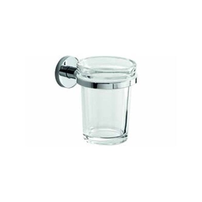 Inda  One Tumbler and Holder Chrome