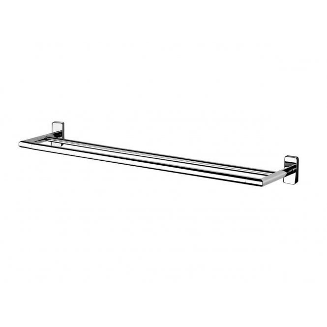 Inda  Storm 660mm Double Towel Rail Chrome
