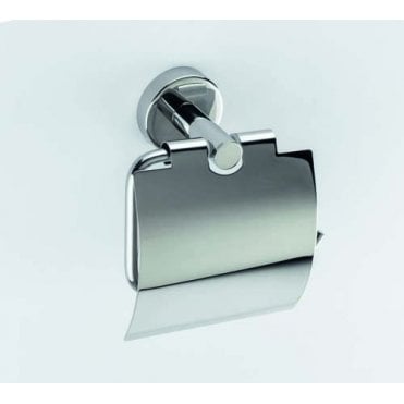 Inda Styl Toilet Roll Holder with Cover Chrome