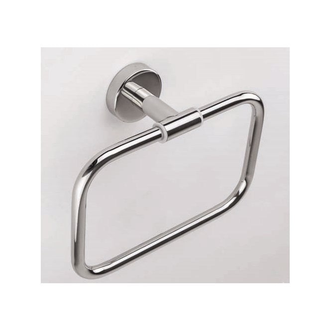 Inda  Styl Towel Ring Chrome