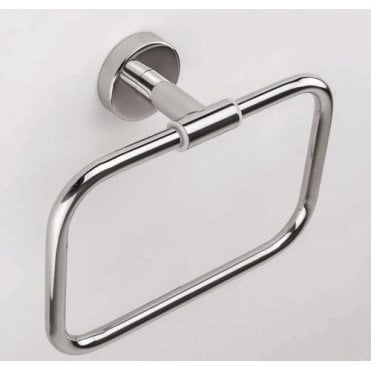 Inda Styl Towel Ring Chrome