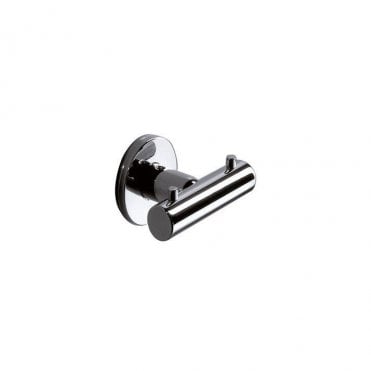 Inda Touch Double Robe Hook Chrome