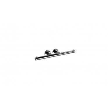 Inda Touch Double Toilet Roll Holder Chrome