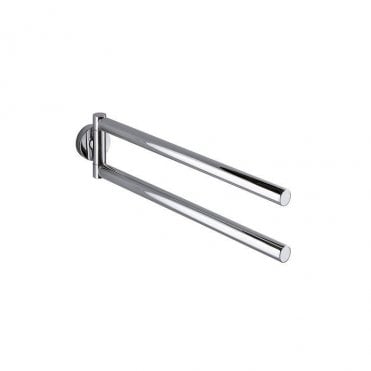 Inda Touch Swivel Towel Rail Chrome