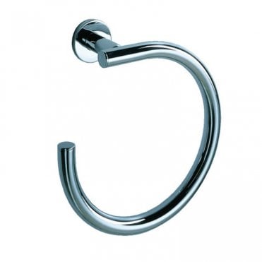 Inda Touch Towel Ring Chrome