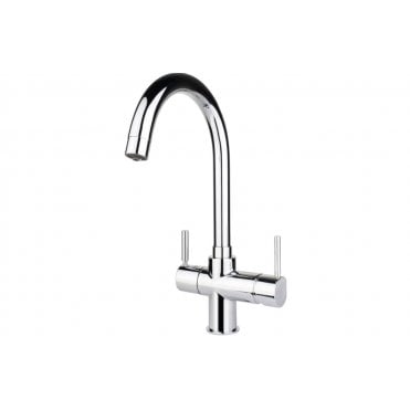 InSinkErator 3N1 Lecce J Shape Steaming Hot Tap & Tank