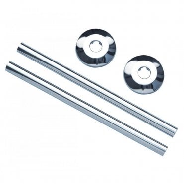 JIS Round Chrome Pipe Cover Kit - ACPK