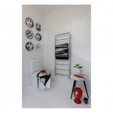 JIS Sussex Alfriston Stainless Steel Heated Towel Rail