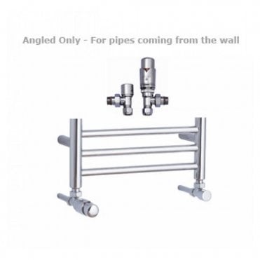 JIS Sussex Angled TRV Thermostatic Valves - VWATRV