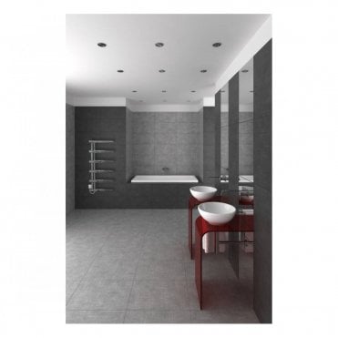JIS Sussex Goodwood Stainless Steel Heated Towel Rail