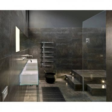 JIS Sussex Hickstead Stainless Steel Heated Towel Rail