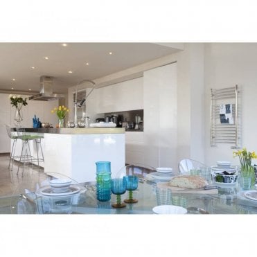 JIS Sussex Steyning Stainless Steel Heated Towel Rail
