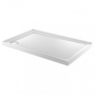 Just Trays Fusion Rectangular Shower Tray With 3 Upstand