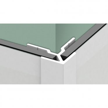 Kinewall Outgoing L Profile For Mounting an Outgoing/Open Angle (External Corner) (Select Finish)