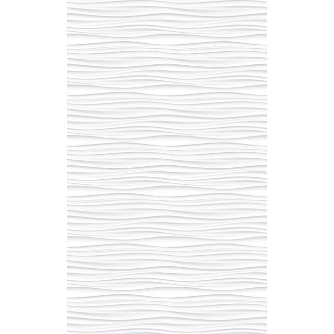 Kinewall  White Waves Wall Panel. Various Sizes