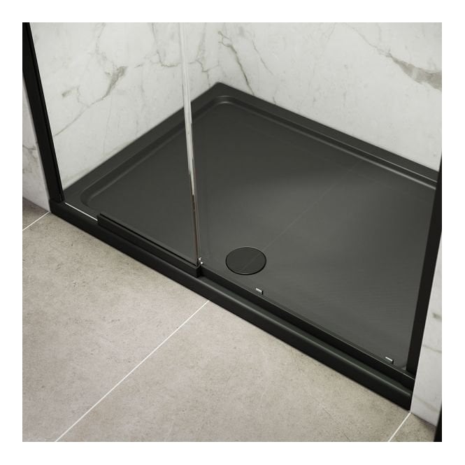 KStone  Rectangular Anti Slip Grey Shower Tray â€“ Available in Different Sizes