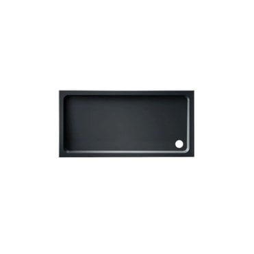 KStone Rectangular Anti Slip Grey Shower Tray â€“ Available in Different Sizes