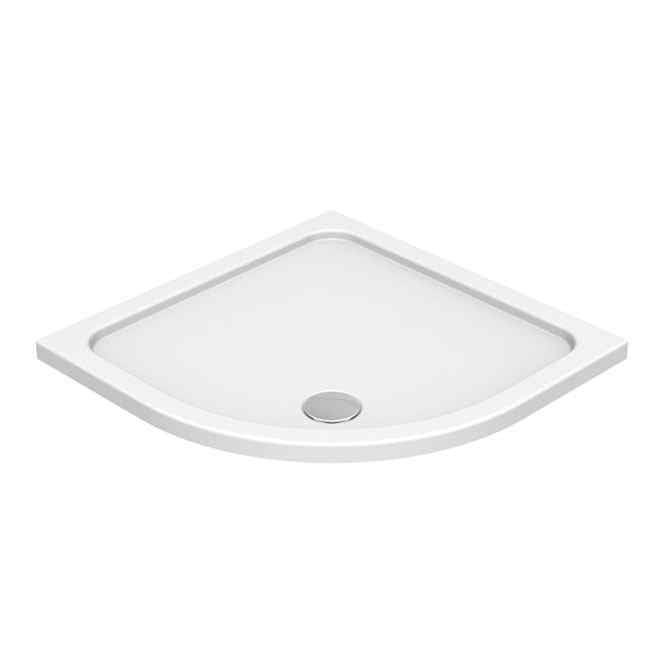 KStone  Slip Resistant Quadrant Shower Tray Grey