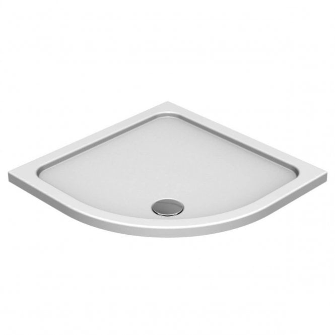 KStone  Slip-Resistant Quadrant Shower Tray White