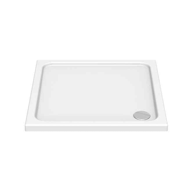 KStone  Slip Resistant Square Shower Tray Grey