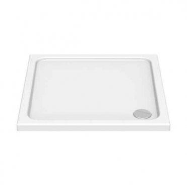 KStone Slip Resistant Square Shower Tray Grey