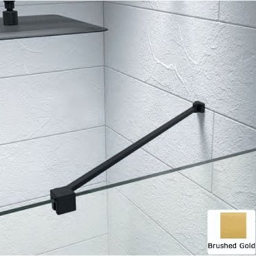 Kudos Angled Fixing Kit for Corner Stabilising Bar 300mm (Various Finishes)