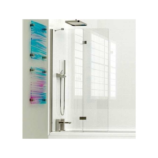 Kudos  Inspire 2 Panel In-Fold Bath Screen 1500mm x 875mm Chrome