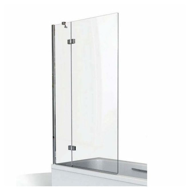 Kudos  Inspire 2 Panel Outswing Bath Screen 1500mm x 950mm Chrome