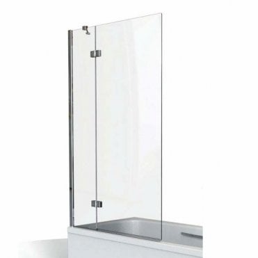 Kudos Inspire 2 Panel Outswing Bath Screen 1500mm x 950mm Chrome