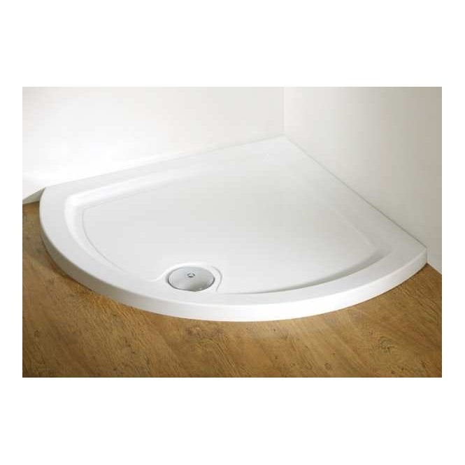 Kudos  Original Offset Quadrant Shower Tray White