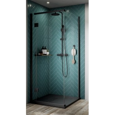 Kudos Pinnacle 8 Corner Hinged Shower Door