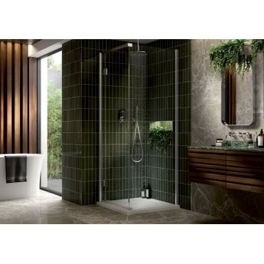 Kudos Pinnacle 8 Side Panel For Corner Hinged Shower Door