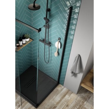 Kudos Pinnacle 8 Side Panel For Corner Hinged Shower Door