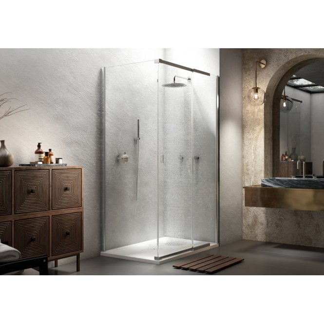 Kudos  Pinnacle8 Shower Side Panel for Centre Folding Doors Chrome